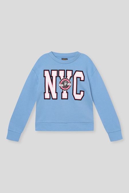 Свитшот хлопковый с принтом OVS 1147₽