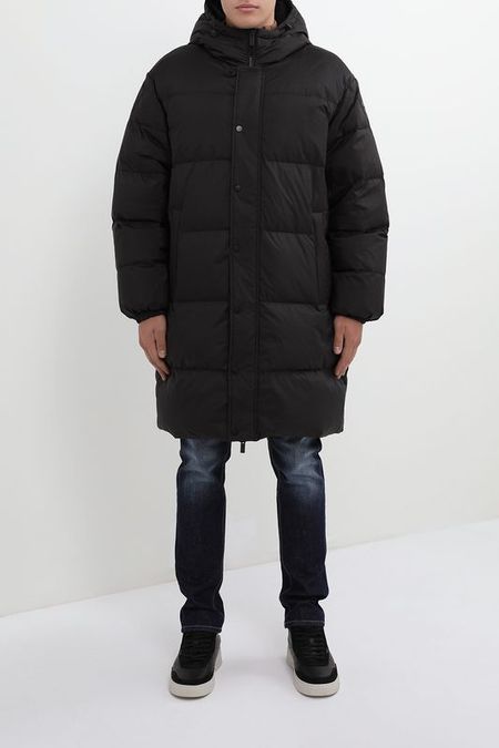 Пуховик стеганый с капюшоном Oulyss