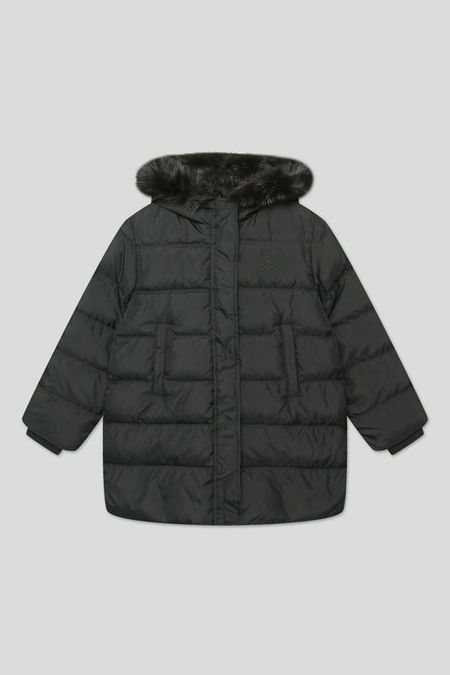 Пальто утепленное с меховой опушкой Benetton 11242₽