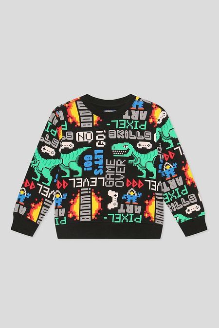 Свитшот хлопковый с принтом OVS 832₽