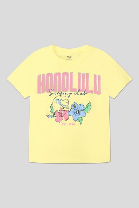 Футболка хлопковая с принтом OVS 322₽