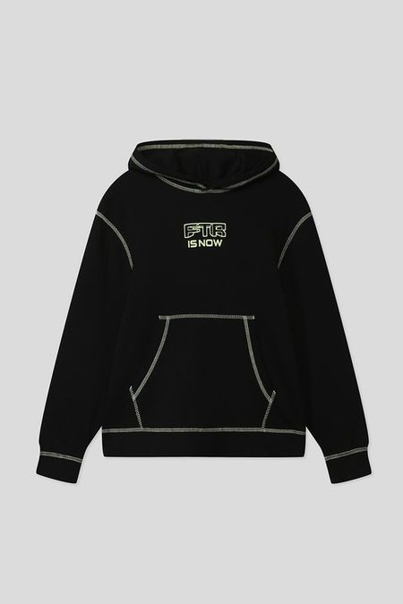 Худи хлопковое с принтом OVS 980₽