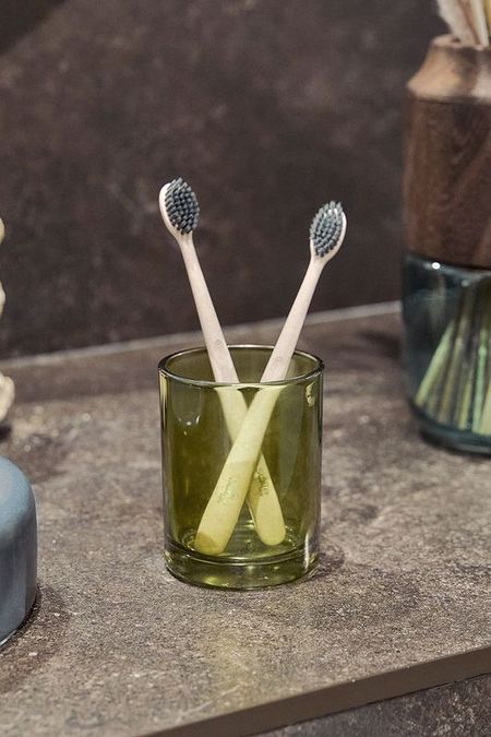 Стакан для зубных щеток стеклянный Teriberka Moroshka 367₽