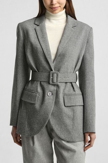 Пиджак однобортный с поясом SABRINA SCALA 13117₽