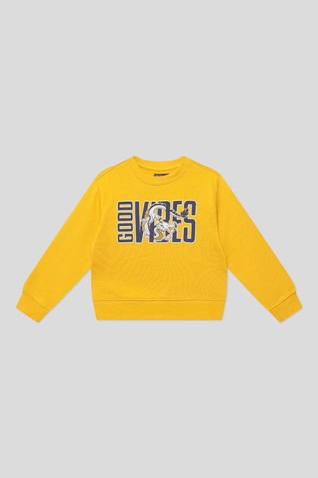 Свитшот хлопковый с принтом OVS 1417₽