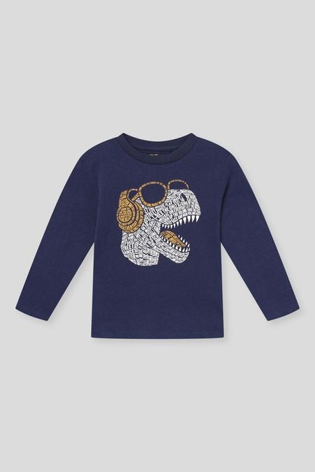 Лонгслив хлопковый с принтом OVS 622₽