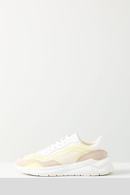 Кроссовки комбинированные с вышивкой BOSS 11992₽