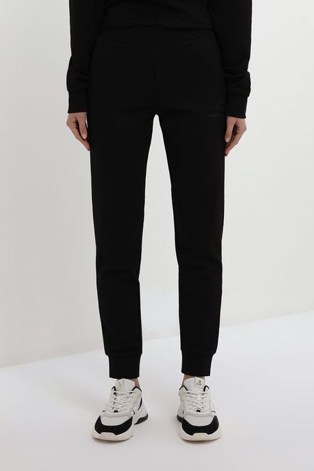 Джоггеры хлопковые на эластичном поясе Ea7 7972₽