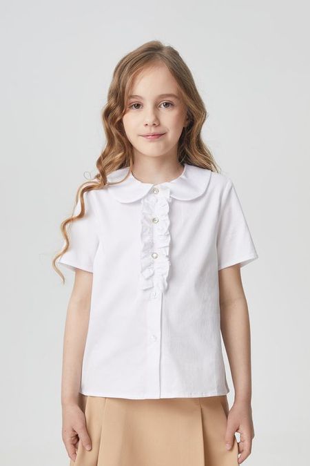 Блуза с оборкой на планке Choupette 2250₽