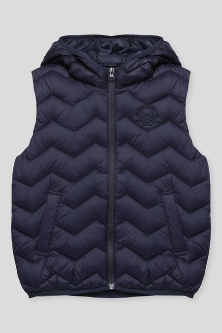 Жилет утепленный с капюшоном Benetton 2512₽