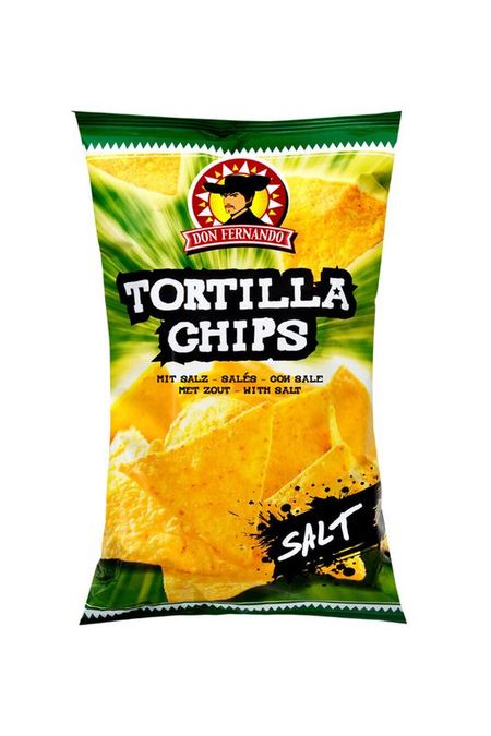 Кукурузные чипсы с солью Тortilla Chips Don Fernando 260₽
