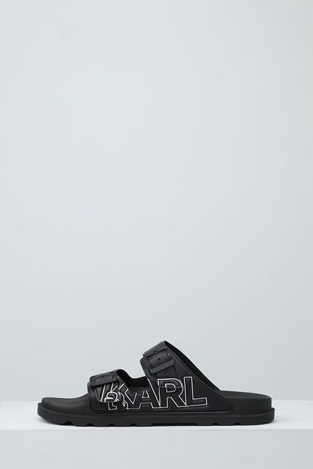 Пантолеты-шлепанцы с пряжками Karl Lagerfeld 6742₽