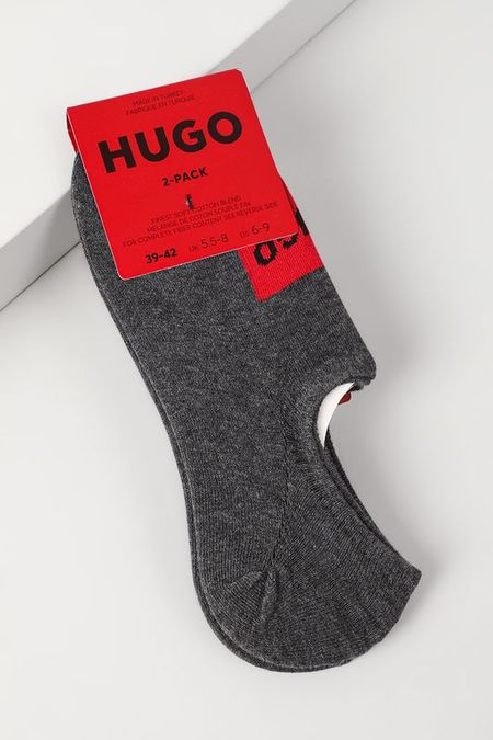 Набор из 2 пар хлопковых укороченных носков HUGO 1342₽