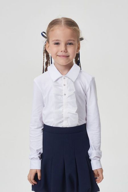 Блуза трикотажная с оборкой на планке Choupette 3142₽