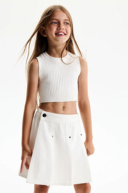 Топ без рукавов укороченный Silver Spoon Life 3590₽