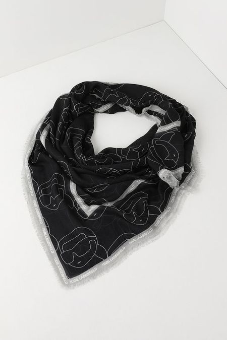 Платок с принтом Karl Lagerfeld 9442₽