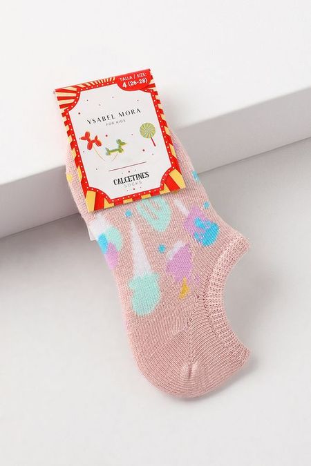 Носки хлопковые короткие с принтом Ysabel Mora 202₽