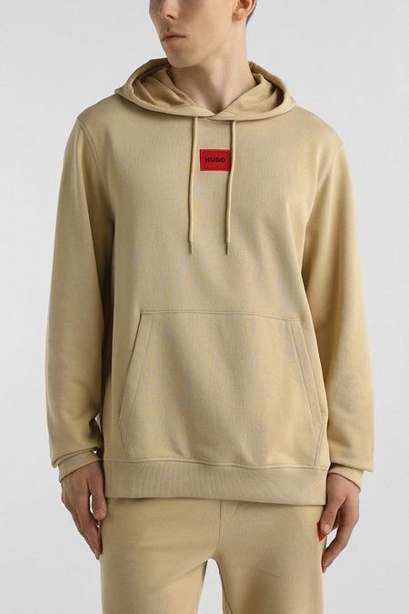 Худи хлопковое с карманом HUGO 8760₽