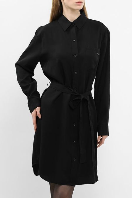 Платье-рубашка с поясом Calvin Klein Jeans 9967₽