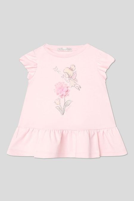 Платье хлопковое с принтом Choupette 1882₽