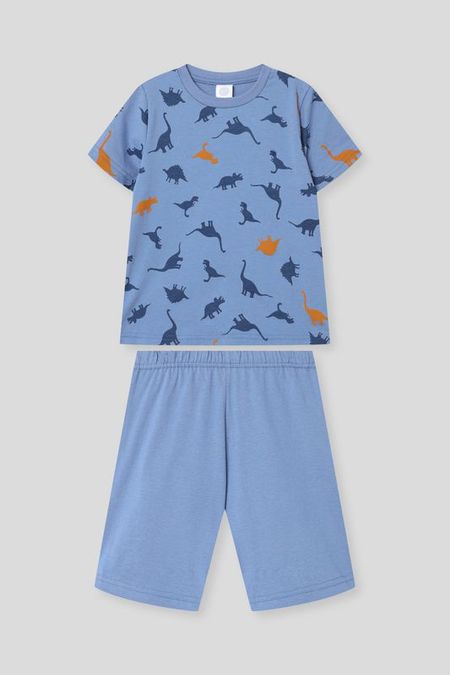 Пижама хлопковая с принтом Sanetta 2692₽