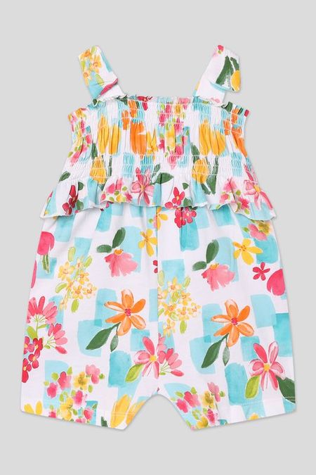 Комбинезон хлопковый с принтом Mayoral 1463₽