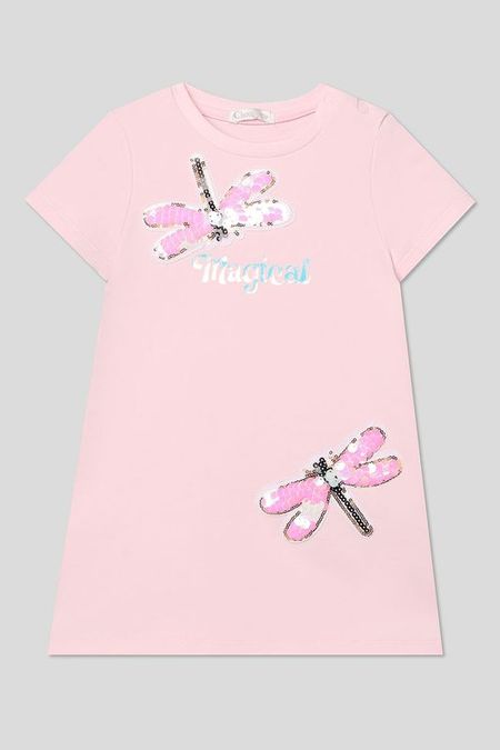 Платье хлопковое с аппликацией Choupette 2407₽