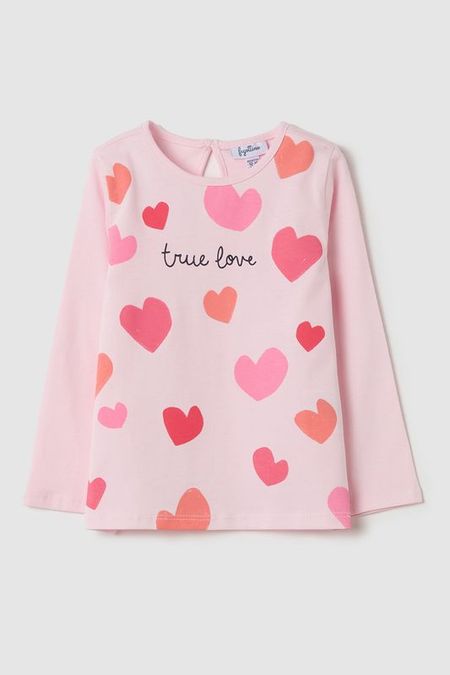 Лонгслив хлопковый с принтом Fagottino 465₽