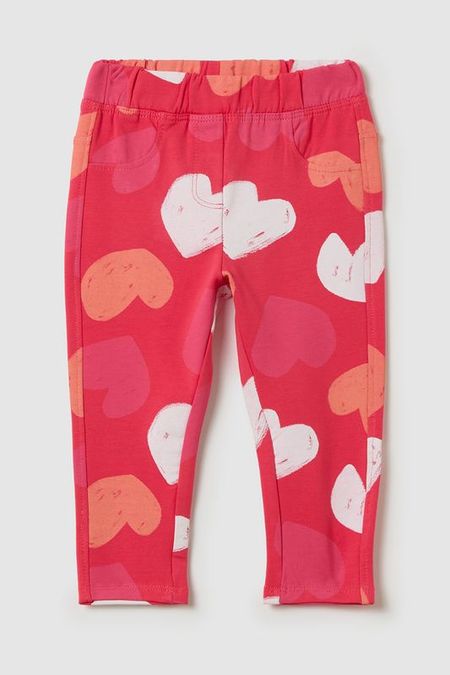 Легинсы хлопковые с принтом Fagottino 780₽