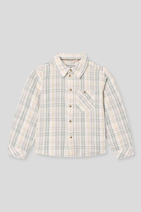 Рубашка хлопковая в клетку Minymo 1725₽