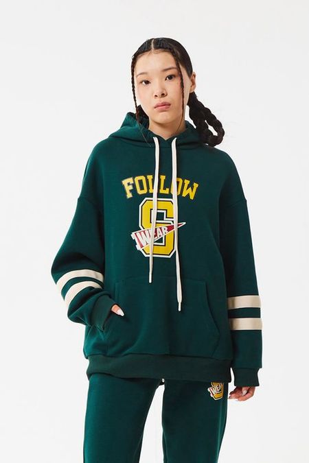 Худи хлопковое с принтом SMENA 1012₽