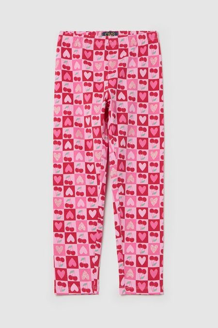 Легинсы хлопковые с принтом OVS 517₽