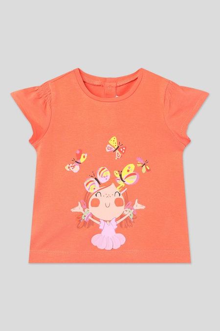 Футболка хлопковая с принтом Mayoral 1120₽