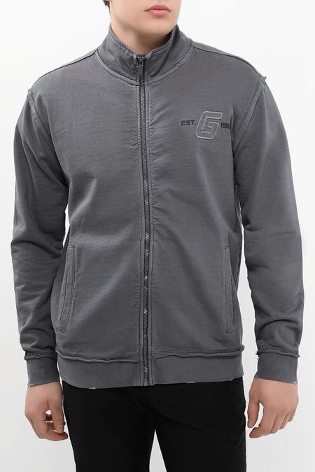 Толстовка хлопковая на молнии Guess 7342₽