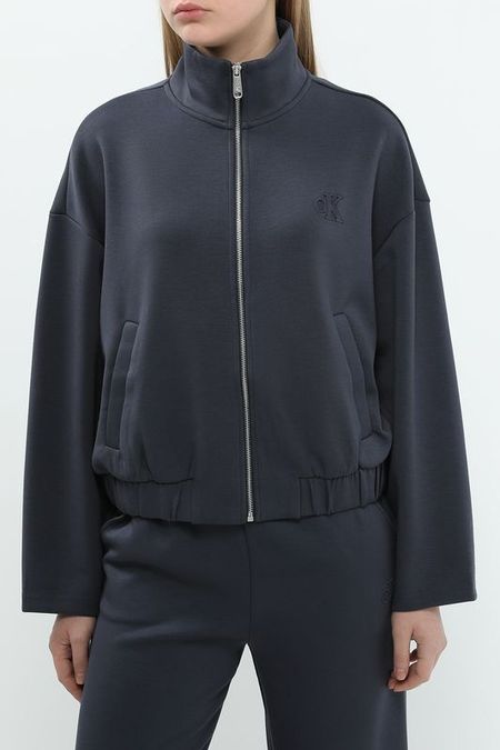 Толстовка на молнии с воротником стойкой Calvin Klein Jeans 9967₽