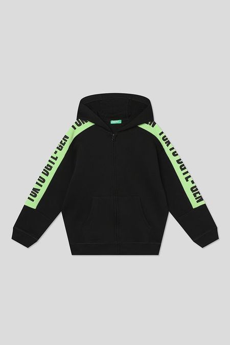 Толстовка хлопковая с капюшоном Benetton 2617₽