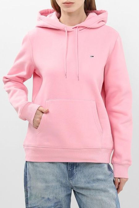 Худи хлопковое с карманом Tommy Jeans 8810₽