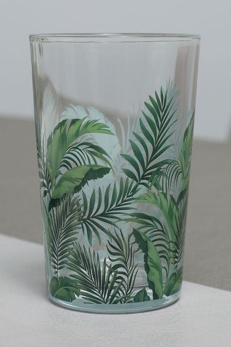 Стакан с принтом Acqua Foliage COINCASA 255₽