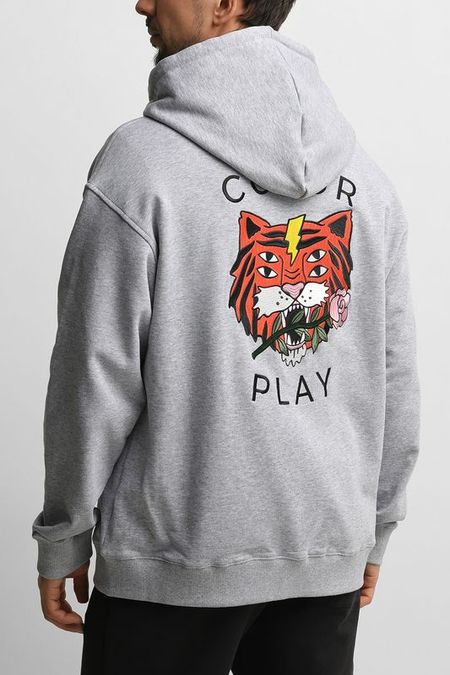 Толстовка хлопковая на молнии с капюшоном COLORPLAY 5242₽