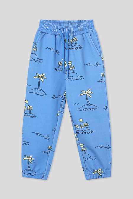 Брюки хлопковые на кулиске с принтом GIOCO 832₽