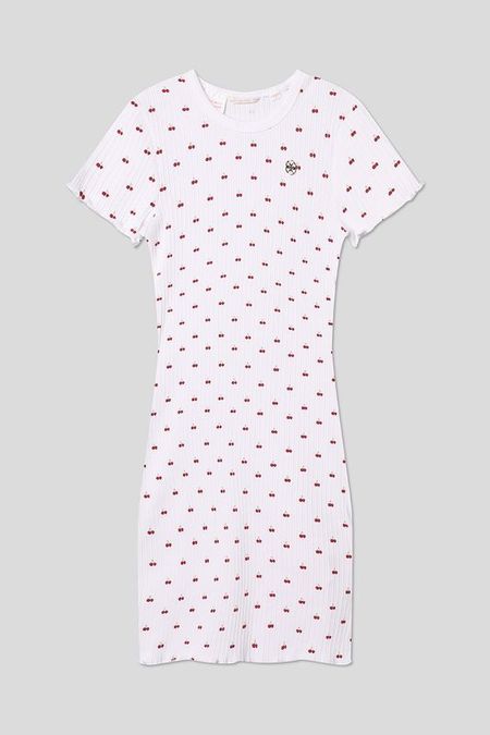 Платье хлопковое с принтом Guess 3142₽