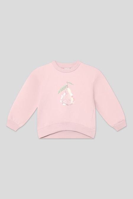 Свитшот хлопковый с аппликацией Minymo 1725₽