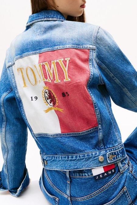 Куртка джинсовая с принтом Tommy Jeans 10755₽