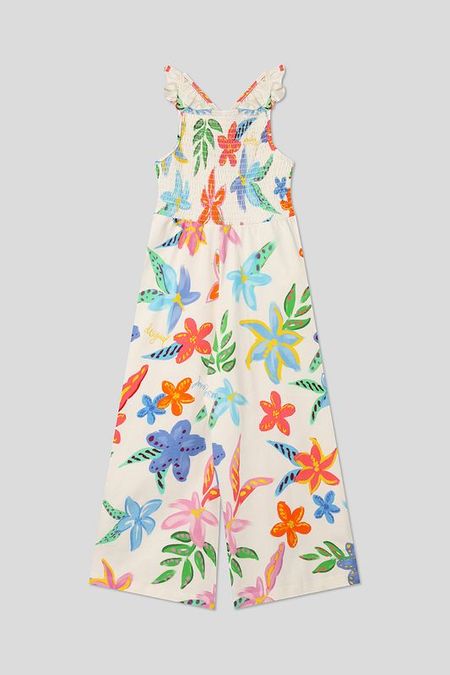 Комбинезон хлопковый с эластичным верхом и принтом Desigual 4717₽