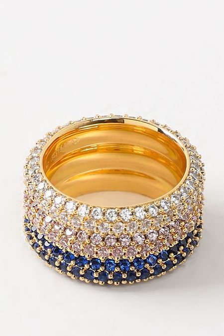 Кольцо с кристаллами Guess 11092₽