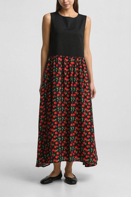 Сарафан с пышной юбкой с принтом BELUCCI 5242₽