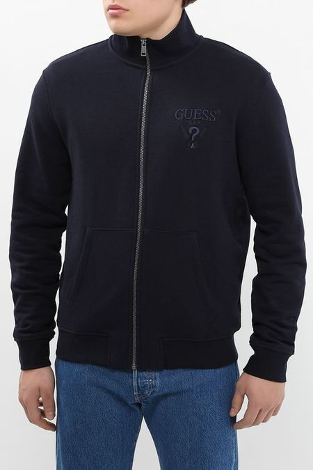 Толстовка хлопковая на молнии Guess 7080₽