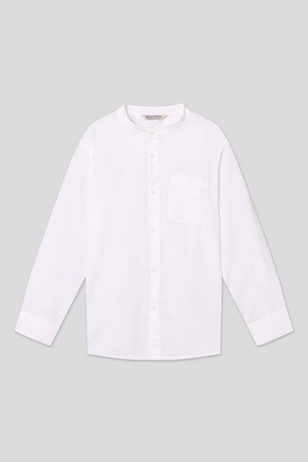 Рубашка хлопковая с воротником стойкой Nukutavake 1953₽