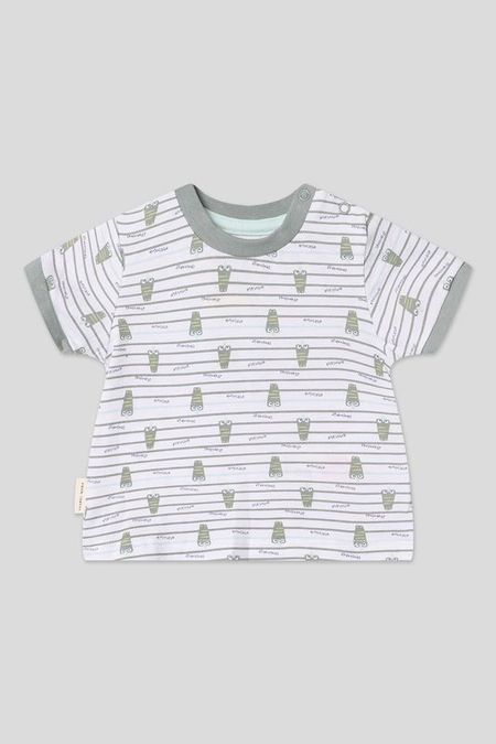 Комплект хлопковый из футболки и полукомбинезона Ysabel Mora 2092₽