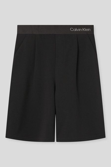 Шорты трикотажные с логотипом на поясе Calvin Klein Jeans 4507₽